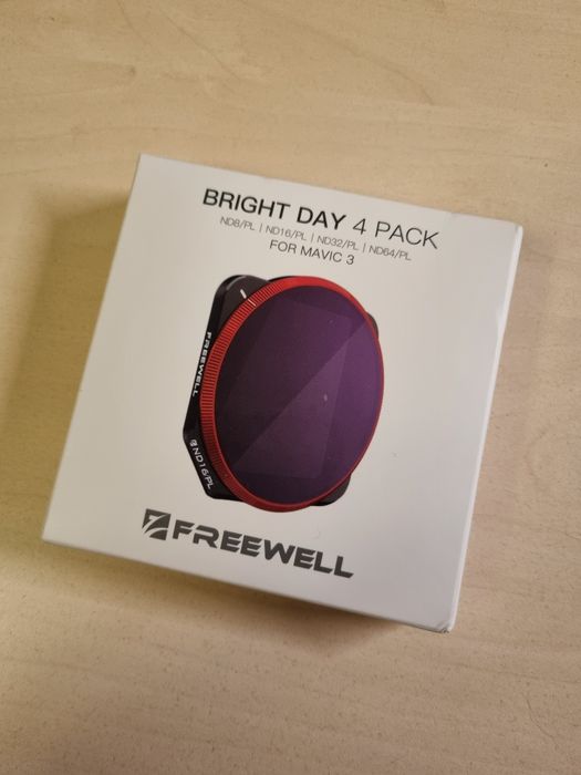 DJI Mavic 3 Filtry ND/PL Freewell 4-Pack