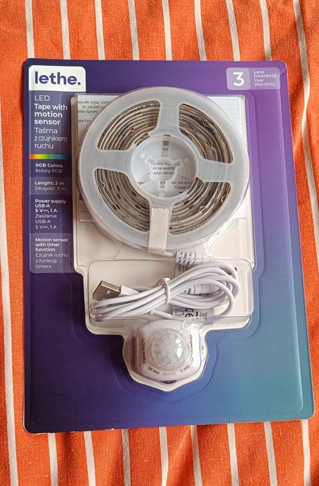 LED lethe z czujnikiem ruchu