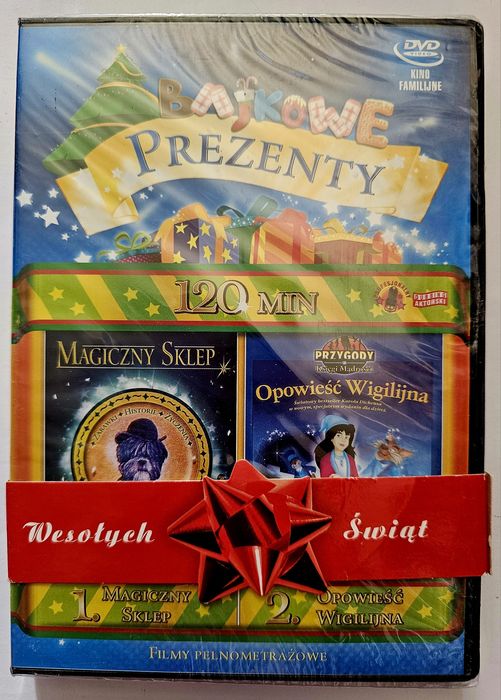 Bajkowe prezenty: Magiczny Sklep/ Opowieść Wigilijna [DVD]