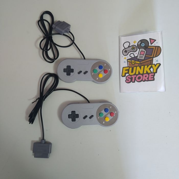 Comandos com conector super nintendo