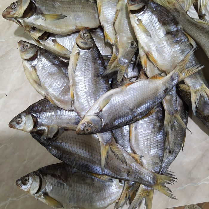 Сушена риба густера, тарань, карась, судак, лящ, щука