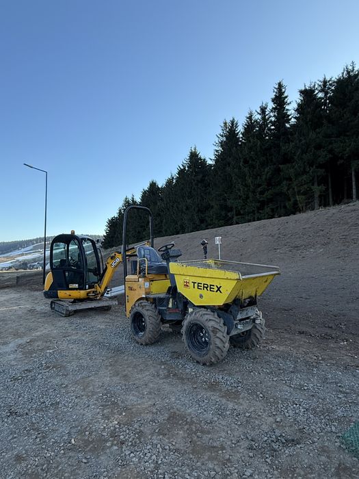 Usługi ziemne /wynajem minikoparki ,wozidła