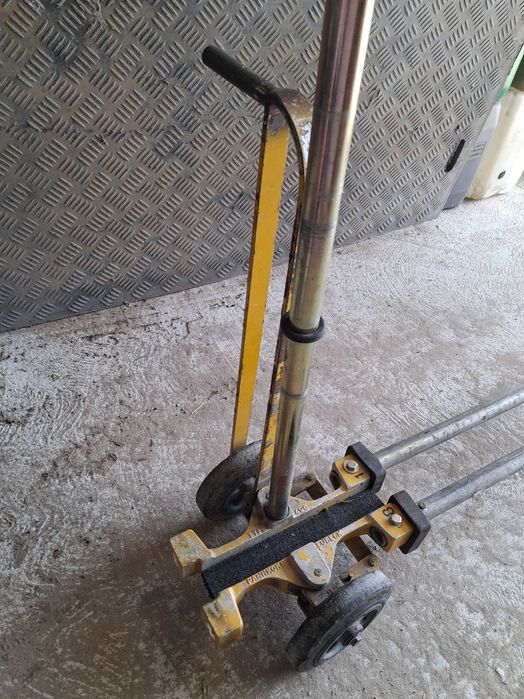 Wózek transportowy składany do szyb płyt