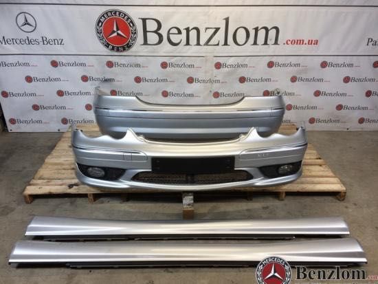 Бампер передній задній колір 744 723 197 359 Mercedes W203 передний