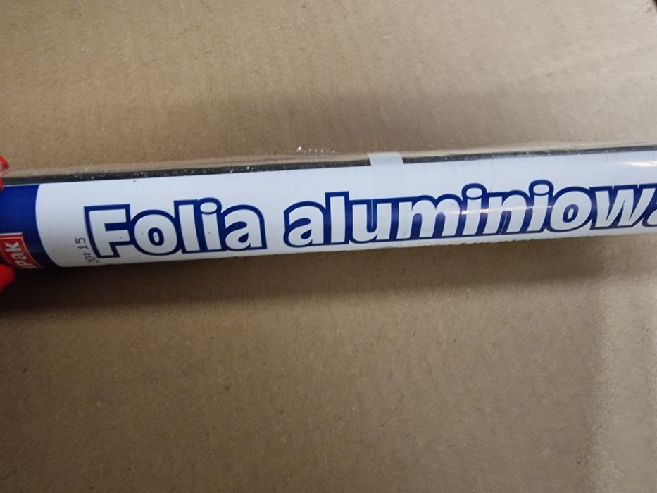 Folia aluminiowa spożywcza w rolce 10 metrów