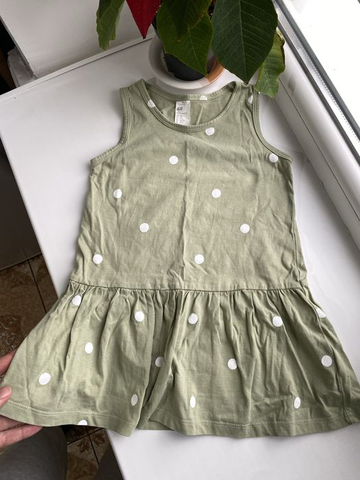 Костюм для дівчинки H&M 98-104 тунічка та блумери костюм на літо