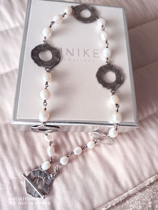 Fio e brincos em prata