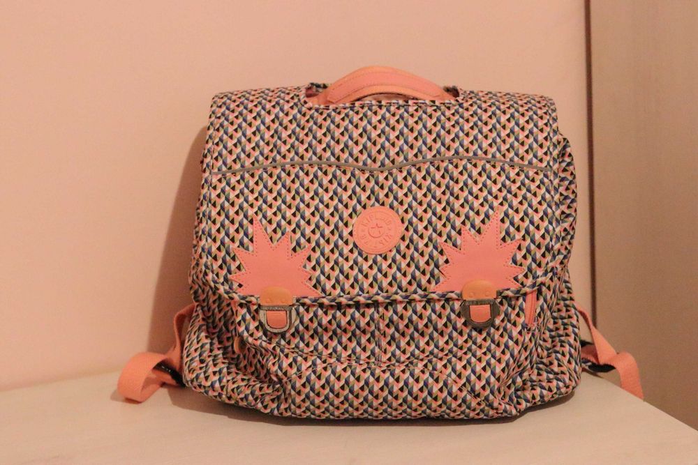 Conjunto da Kipling, mochila + estojo + lancheira térmica