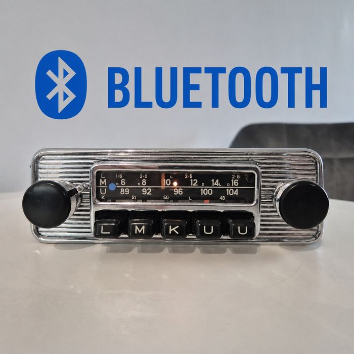 Zabytkowe radio BLAUPUNKT LMKU z lat 60 z bluetooth mp3