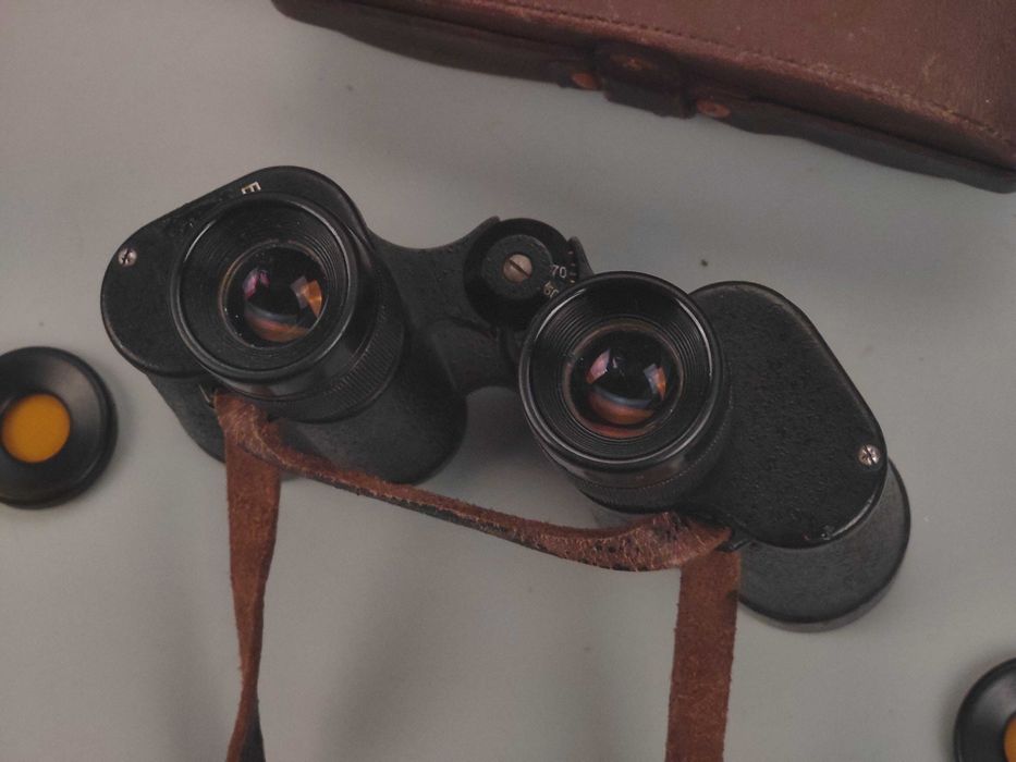 Бинокль Б 8х30 М Армейский (КОМЗ) 1980х (Списание) (Сетка) СССР
