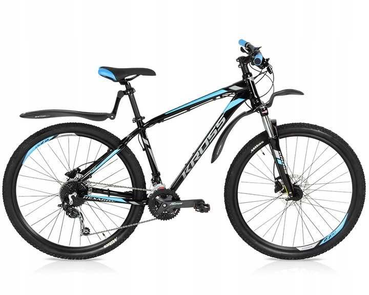 Błotniki rowerowe Simpla Raptor 1 SDE 24 26 27,5 28 29 czarne MTB