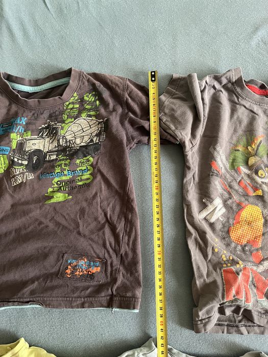T-shirt koszulka bluzka chłopięca 122 zestaw 5 sztuk marvel