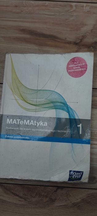 Podręcznik do matematyki . Matematyka 1, zakres podstawowy