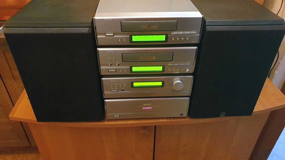 Wieża Denon D-250 + Kolumny MB QUART ONE
