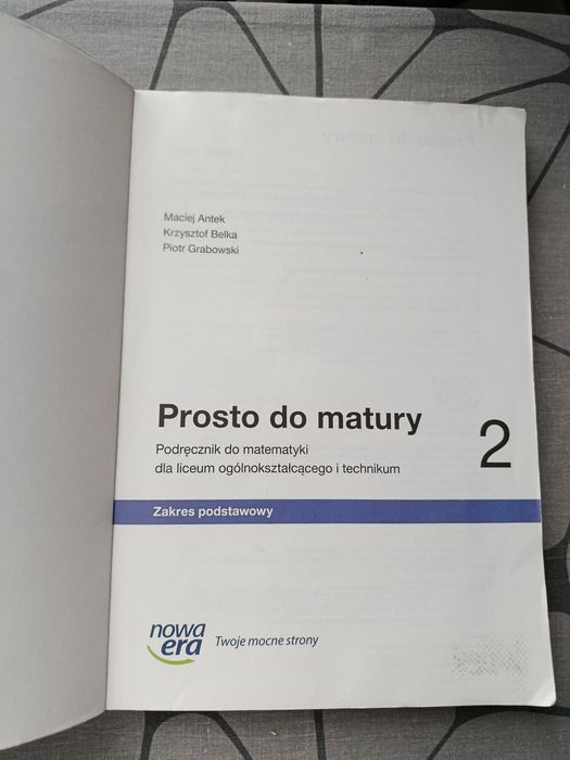 Zestaw Ponad słowami 2 część 2 i Prosto do matury 2
