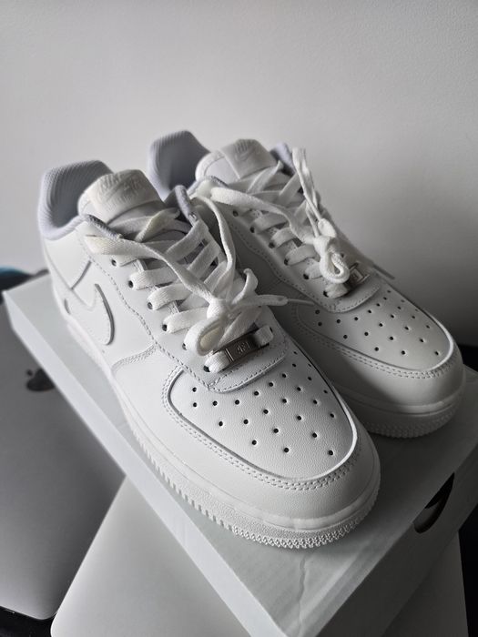 Nike Air Force 1 Low  White ROZMIAR 38 Box  Skóra Af