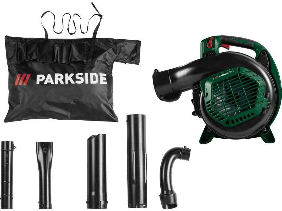 Soprador / Aspirador de folhas a gasolina Parkside