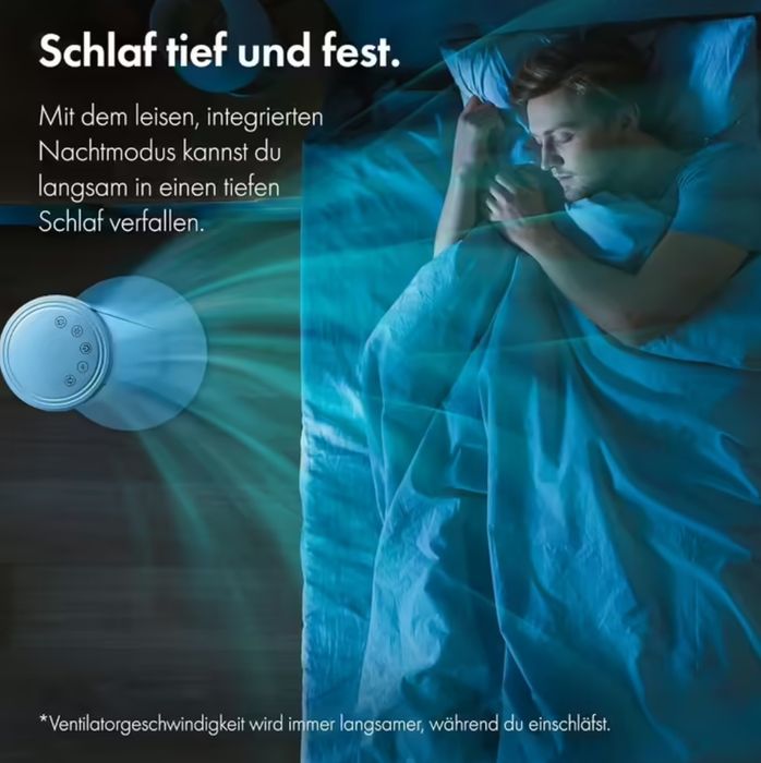 Колонный вентилятор VonHaus 35 с ионизацией.