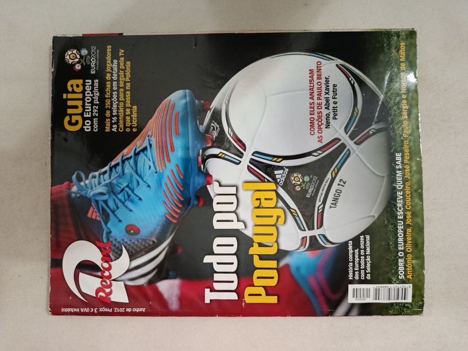 7  Revistas  RECORD (Diversas épocas futebol)