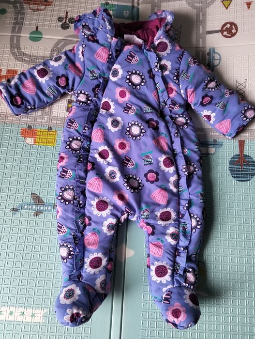 Комбінезон дитячий демісезон комбинезон на девочку 3-6 місяців