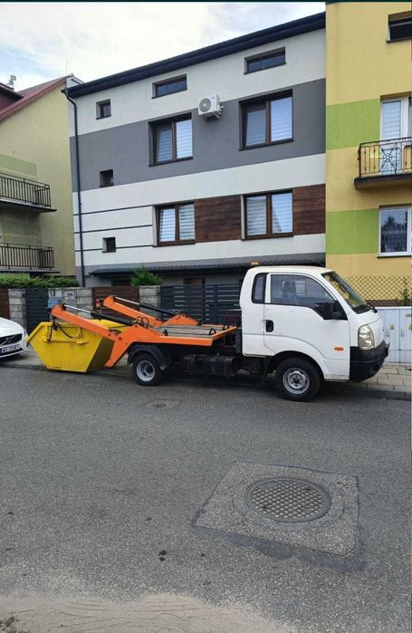 Wywóz gruzu , małe kontenery w ciasne miejsca