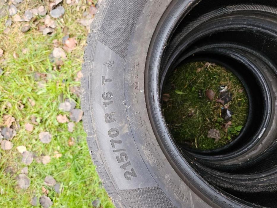 Sprzedam opony zimowe Continental 215/70/16