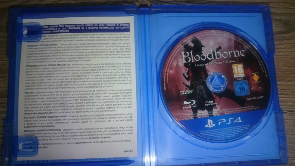 Bloodborne EDYCJA GRY ROKU ps4 playstation 4 dark souls Elden ring