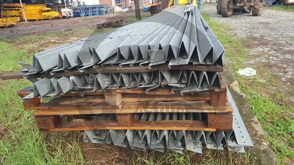 Ripa metálica galvanizada