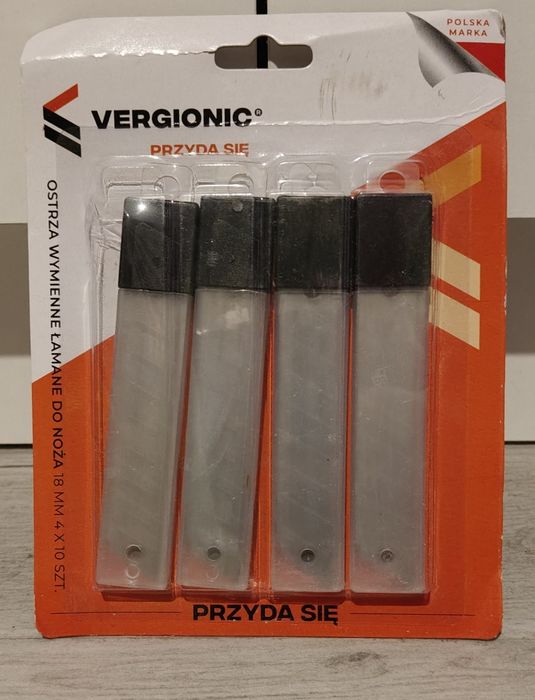 Otrza do Noża Ostrze Wymienne Łamane 18 mm 40 szt