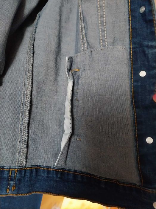 Kurtka jeans damska