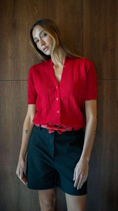 Sweter Lemonada r. Uniwersalny czerwony, granatowy