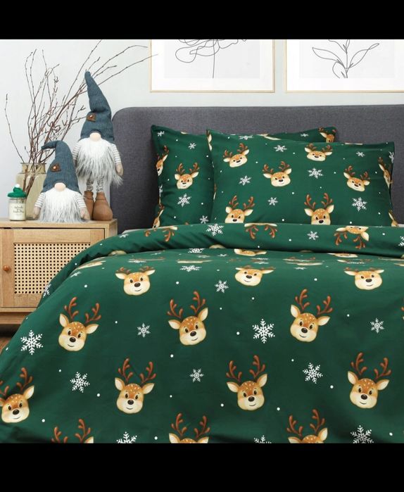 pościel świąteczna 160x200 +2x 70×80 Homla