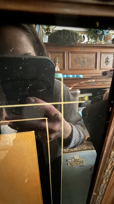 Mantka boska placzaca obraz