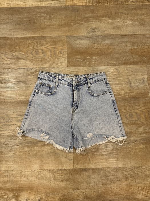 Джинсові шорти з високою талією Solmar