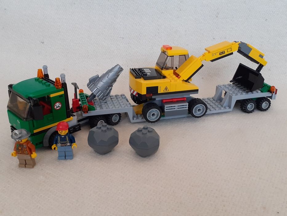 Lego City 4203 - Koparka z transporterem
