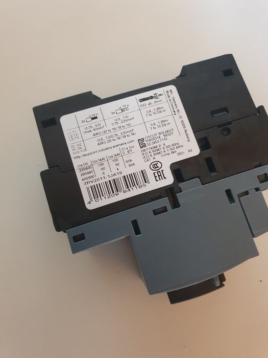 Wyłącznik silnikowy Siemens Sirius 7-10A