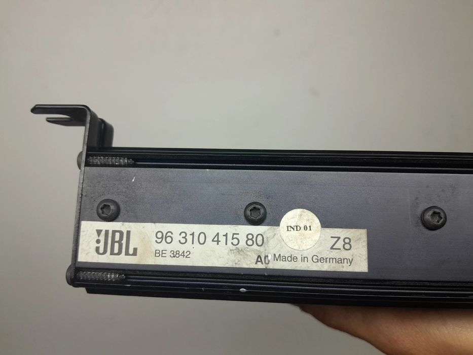 Amplificador de colunas PEUGEOT 607 (9D, 9U)