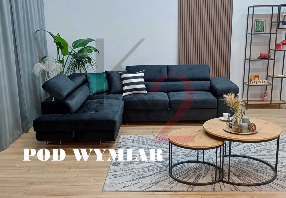 Narożnik ARTEON narożnik rogówka USB kanapa POD WYMIAR +GRATIS