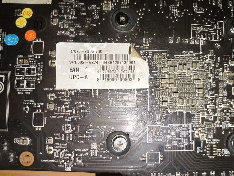 Відеокарта hd7870 2gb