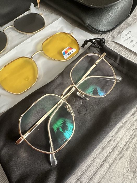 Okulary korekcyjne z nakładkami Ojo lenses