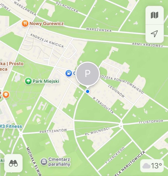 Murowany garaż wolnostojący 23m2  / kanał / oświetlenie / Otwock