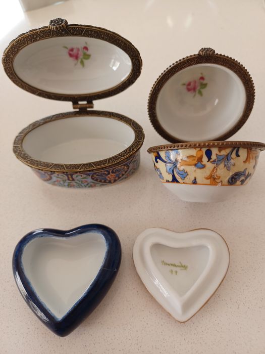 Caixas em Porcelana Nav Collection