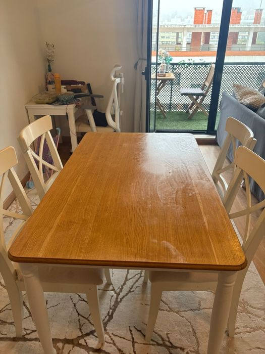 IKEA dining set (table and 4 chairs)