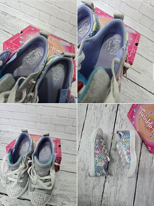 Skechers buciki z ledami  r. 35