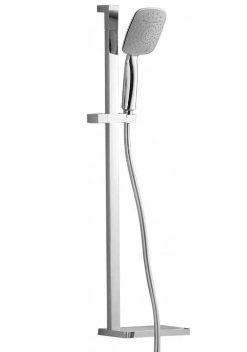 Deante Zestaw prysznicowy 2-funkcyjny z drążkiem bez baterii