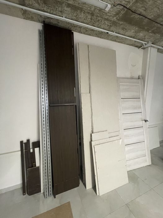 Залишки гіпсокартону і профіля