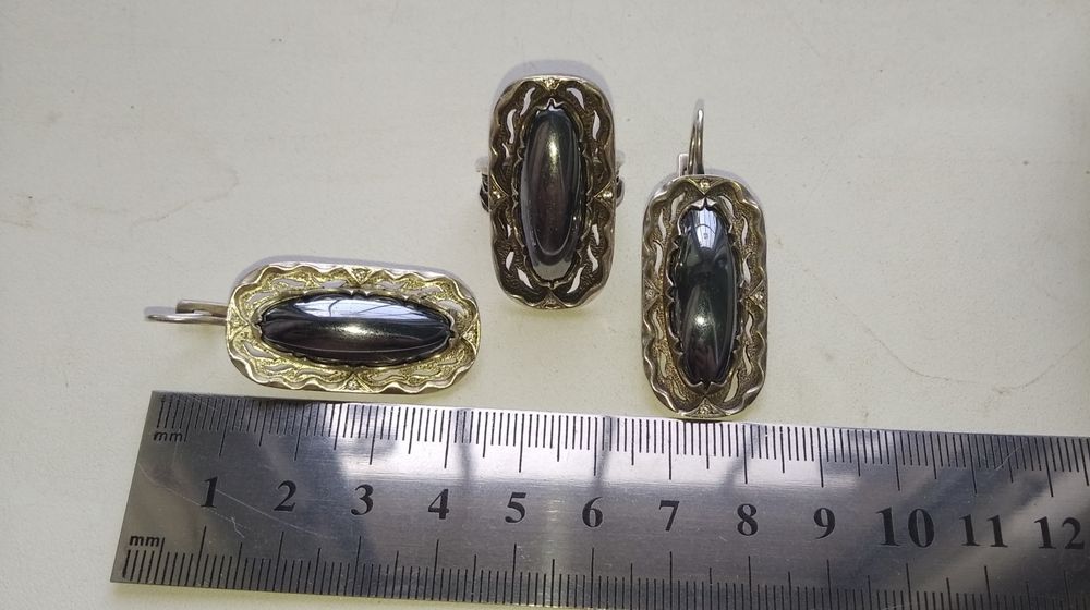 Серебряный набор 925 пробы