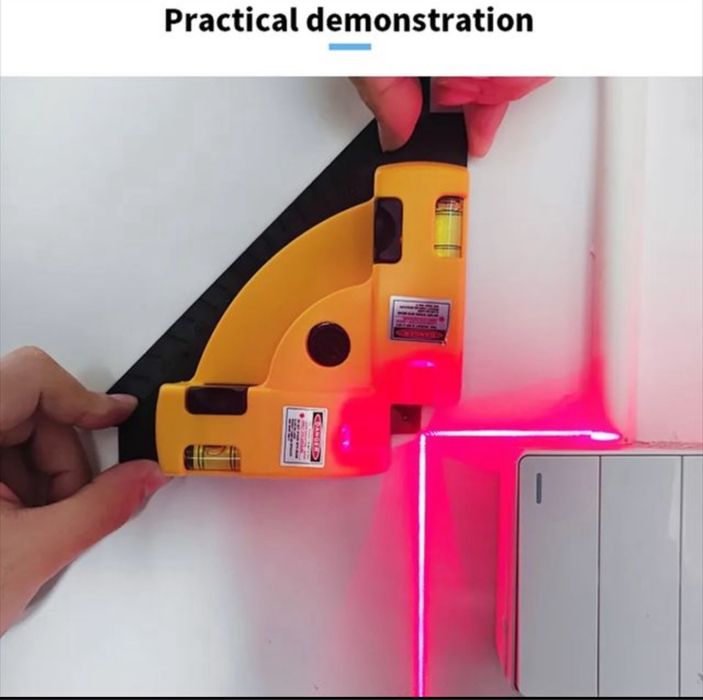 Laser de esquadro de linha vermelha