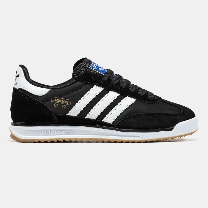 Кросівки Кроссовки Adidas SL '72 Black Чорний Чёрный Кросовки повсякденні