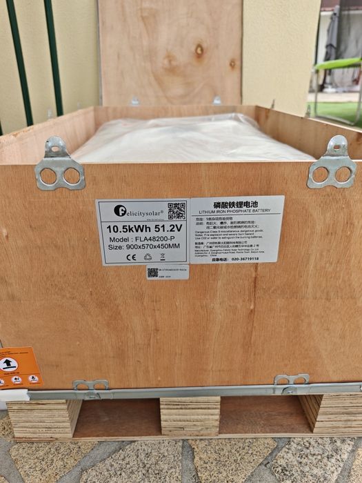 PROMOÇÃO -30% Bateria solar Felicity LiFePO4 10,5kw